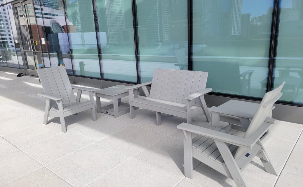 grey outdoor lounge furniture