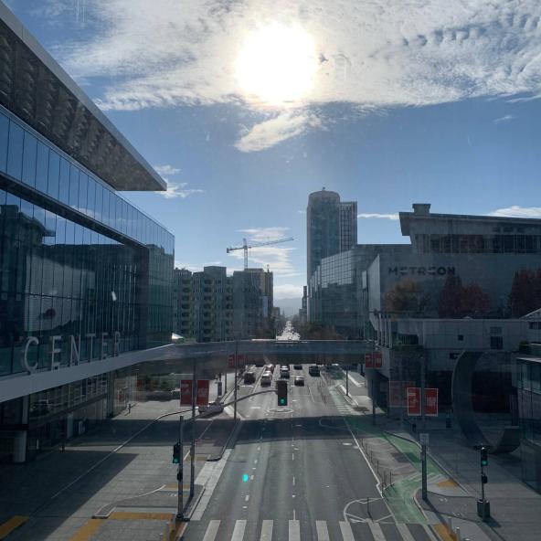 Howard Street looking West