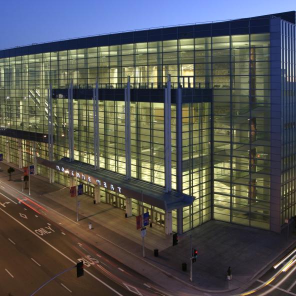 Moscone West exterior with 4th Street